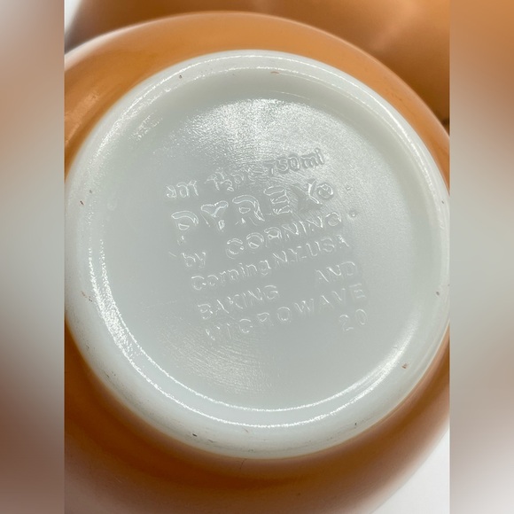 Vintage 1970s Pyrex Old Orchard Nesting Bowls, Set of 2 - Picture 4 of 12